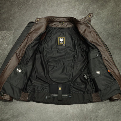 レザージャケット  "Chase II D3O Perforated Jacket"【ブラック】