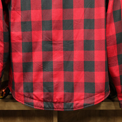 ライディングシャツジャケット  "Axe Protective Shirt"【レッド】