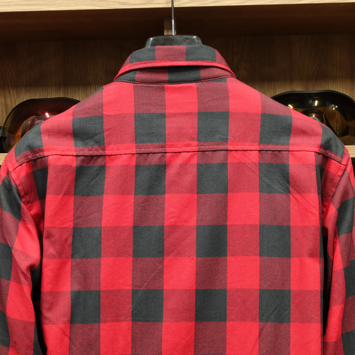 ライディングシャツジャケット  "Axe Protective Shirt"【レッド】