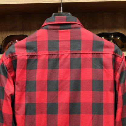 ライディングシャツジャケット  "Axe Protective Shirt"【レッド】