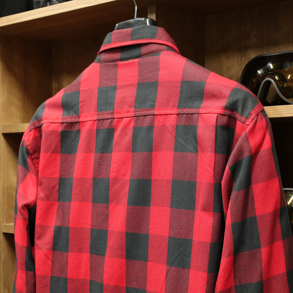 ライディングシャツジャケット  "Axe Protective Shirt"【レッド】
