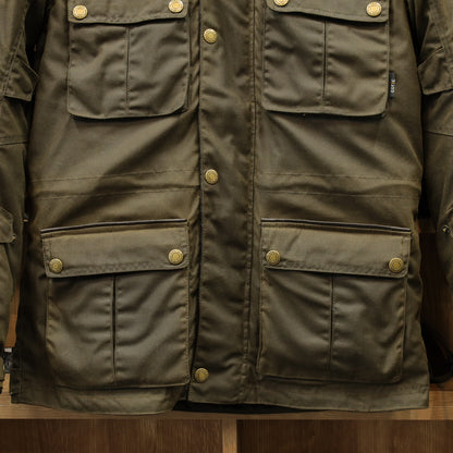 ワックスコットンジャケット 【オリーブ】 "Edale II D3O Jacket"