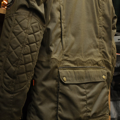 ワックスコットンジャケット 【オリーブ】 "Edale II D3O Jacket"