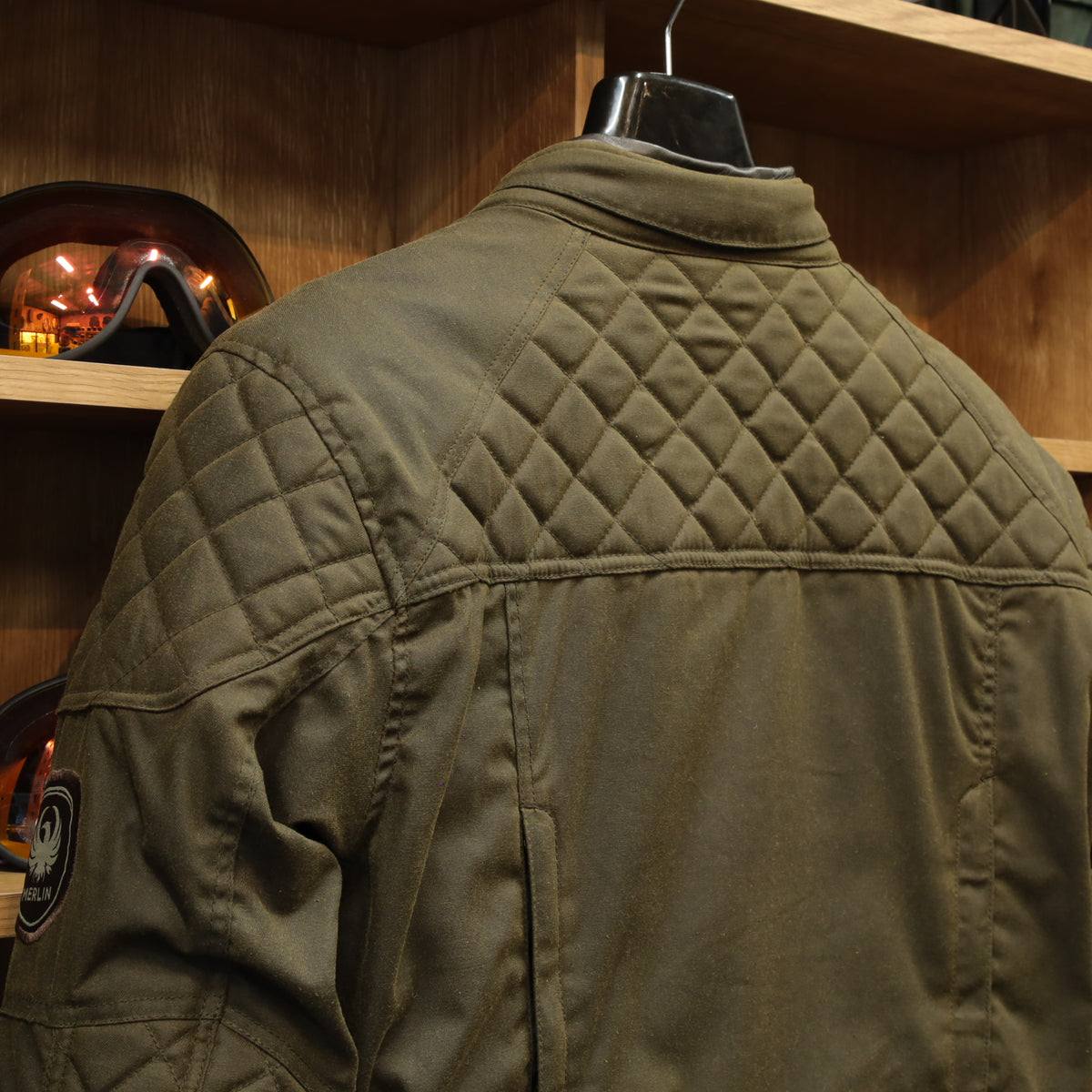 ワックスコットンジャケット 【オリーブ】 "Edale II D3O Jacket"