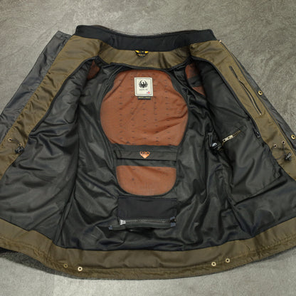ワックスコットンジャケット 【オリーブ】 "Edale II D3O Jacket"