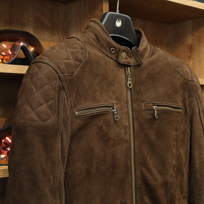 ヌバックレザージャケット "Torsten TFL D3O AAA Jacket"【ブラウン】