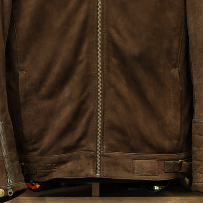 ヌバックレザージャケット "Torsten TFL D3O AAA Jacket"【ブラウン】
