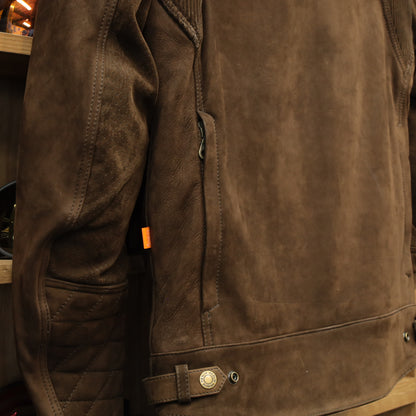 ヌバックレザージャケット "Torsten TFL D3O AAA Jacket"【ブラウン】