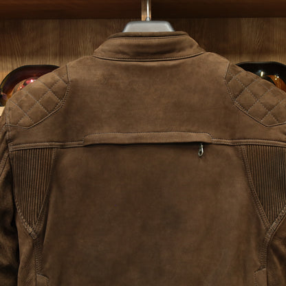 ヌバックレザージャケット "Torsten TFL D3O AAA Jacket"【ブラウン】