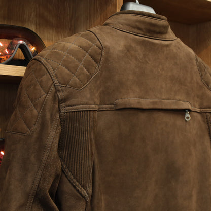 ヌバックレザージャケット "Torsten TFL D3O AAA Jacket"【ブラウン】