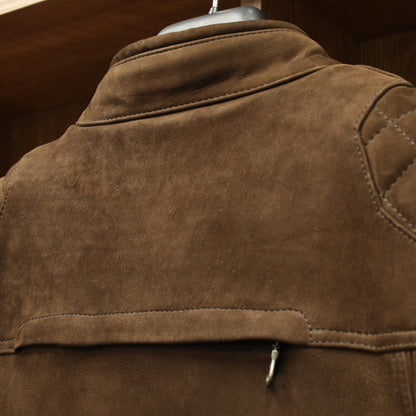 ヌバックレザージャケット "Torsten TFL D3O AAA Jacket"【ブラウン】