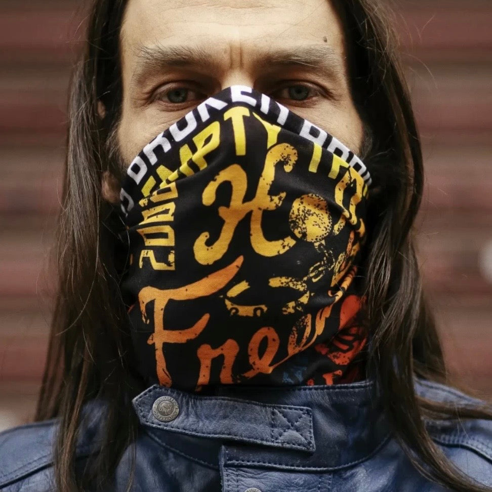 HOLYFREEDOM （ホーリーフリーダム）ネックチューブ "MULTI FUNCTION TUBULAR - FLOWER POWER" 【Drykeeper】