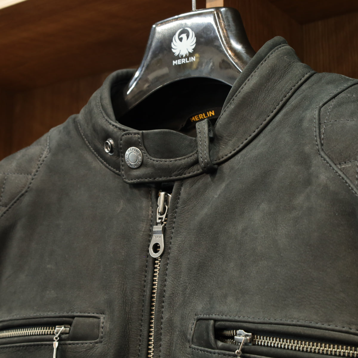 ヌバックレザージャケット "Torsten TFL D3O AAA Jacket"【ブラック】