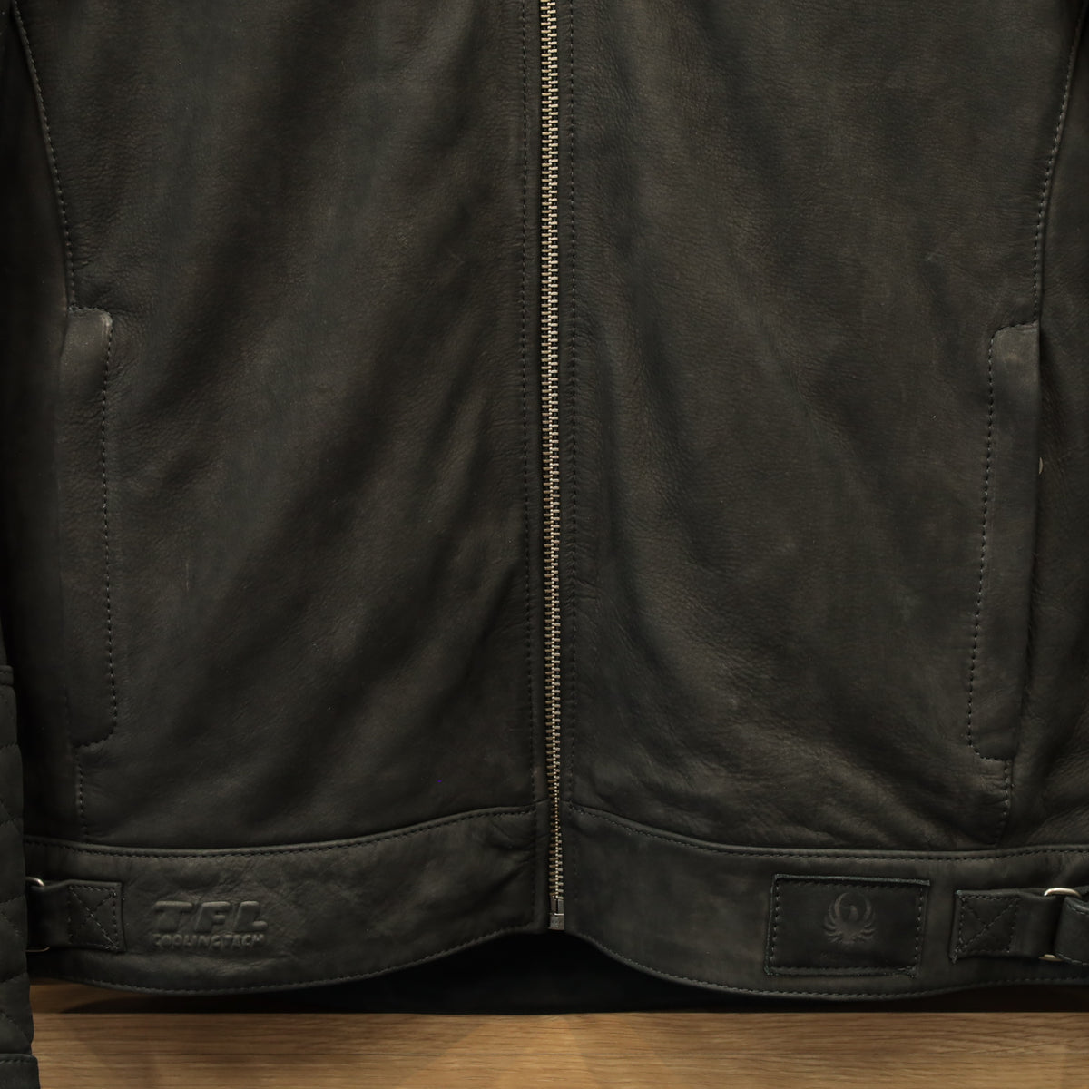 ヌバックレザージャケット "Torsten TFL D3O AAA Jacket"【ブラック】