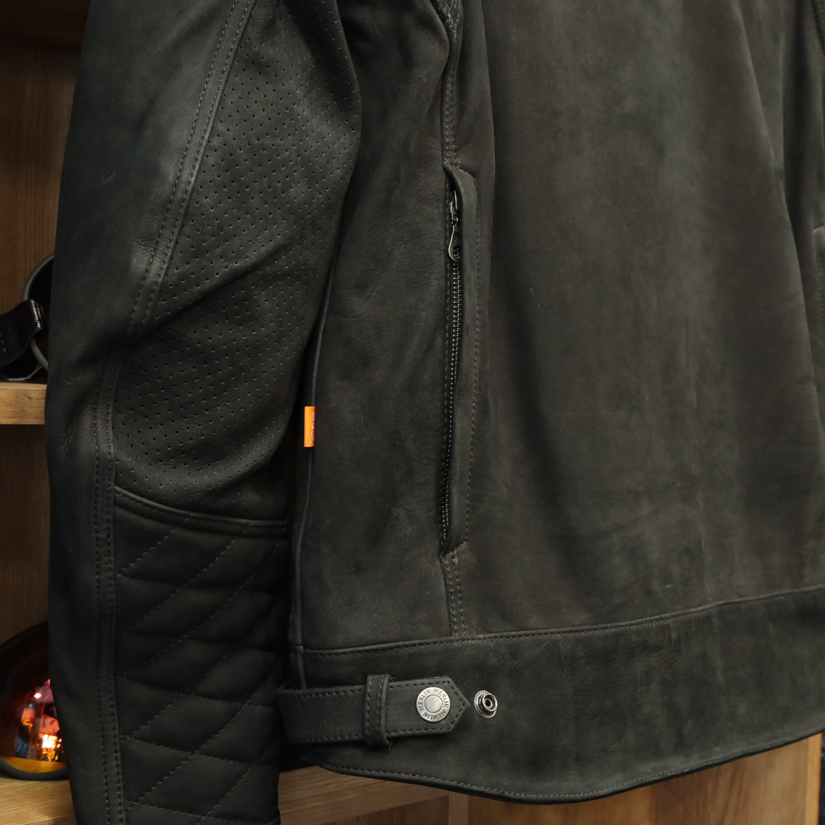 ヌバックレザージャケット "Torsten TFL D3O AAA Jacket"【ブラック】