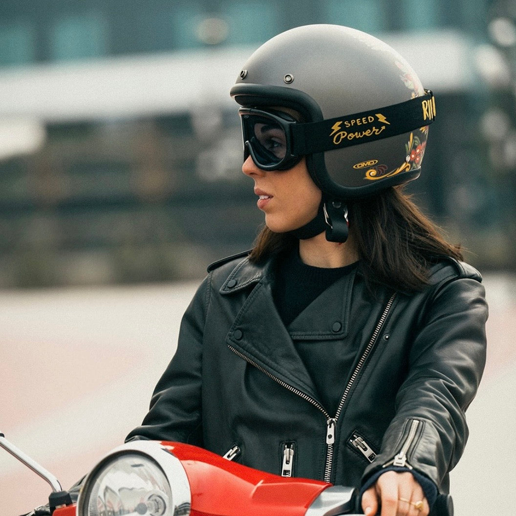 DMD（ディーエムディ）バイク用ゴーグル "GHOST SMOKE"