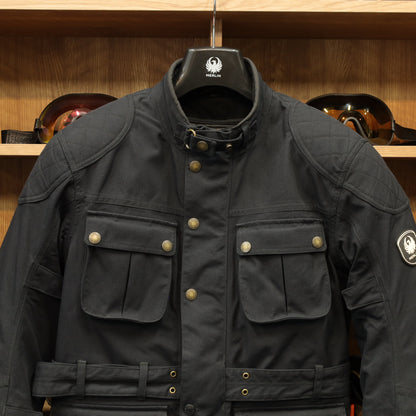 MERLIN マーリン 防水 エコラミネートジャケット ”Burslem Eco Laminated Jacket” 【ブラック】