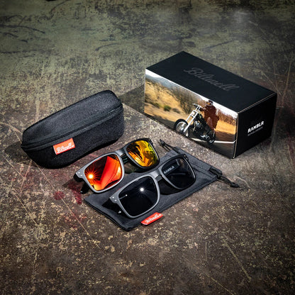 Biltwell ビルトウェル サングラス 【グレースモーク】"RAMBLR Sunglasses - Grey Smoke"