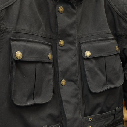MERLIN マーリン 防水 エコラミネートジャケット ”Burslem Eco Laminated Jacket” 【ブラック】