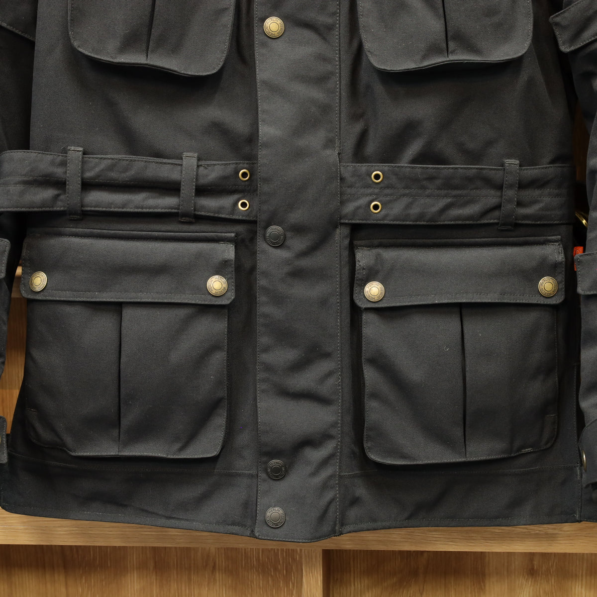 MERLIN マーリン 防水 エコラミネートジャケット ”Burslem Eco Laminated Jacket” 【ブラック】