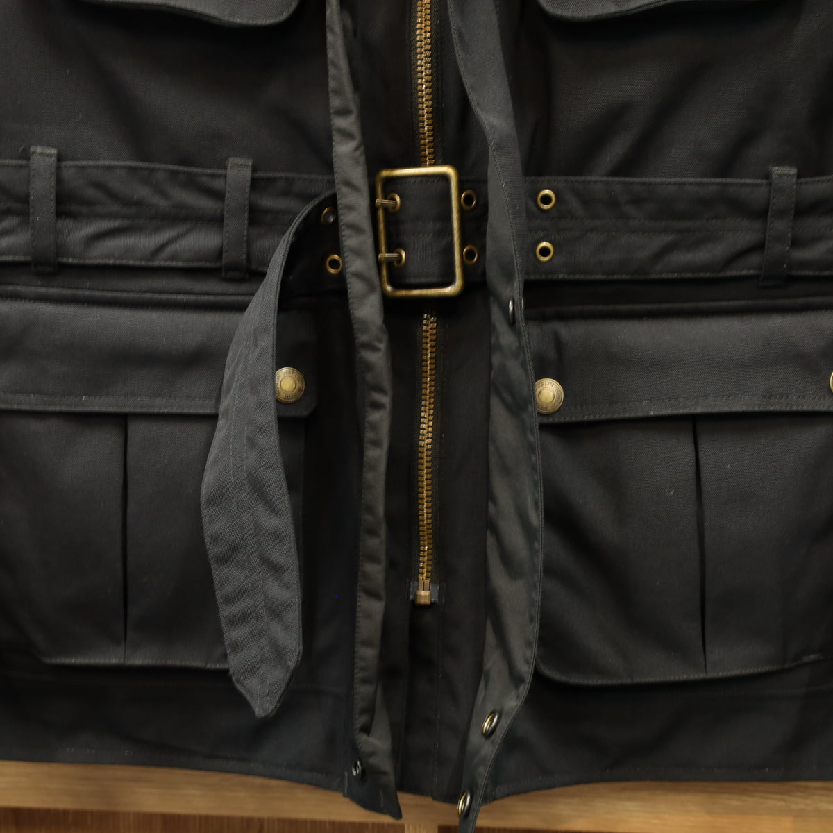 MERLIN マーリン 防水 エコラミネートジャケット ”Burslem Eco Laminated Jacket” 【ブラック】