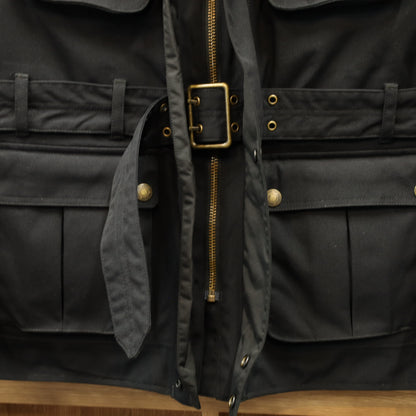 MERLIN マーリン 防水 エコラミネートジャケット ”Burslem Eco Laminated Jacket” 【ブラック】