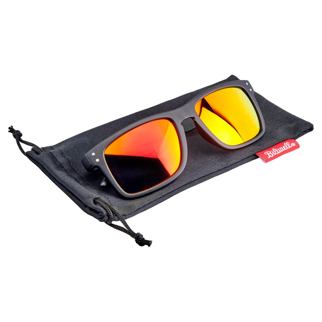 Biltwell ビルトウェル バイク用 サングラス 【レッドミラー】"RAMBLR Sunglasses - Red Mirror"