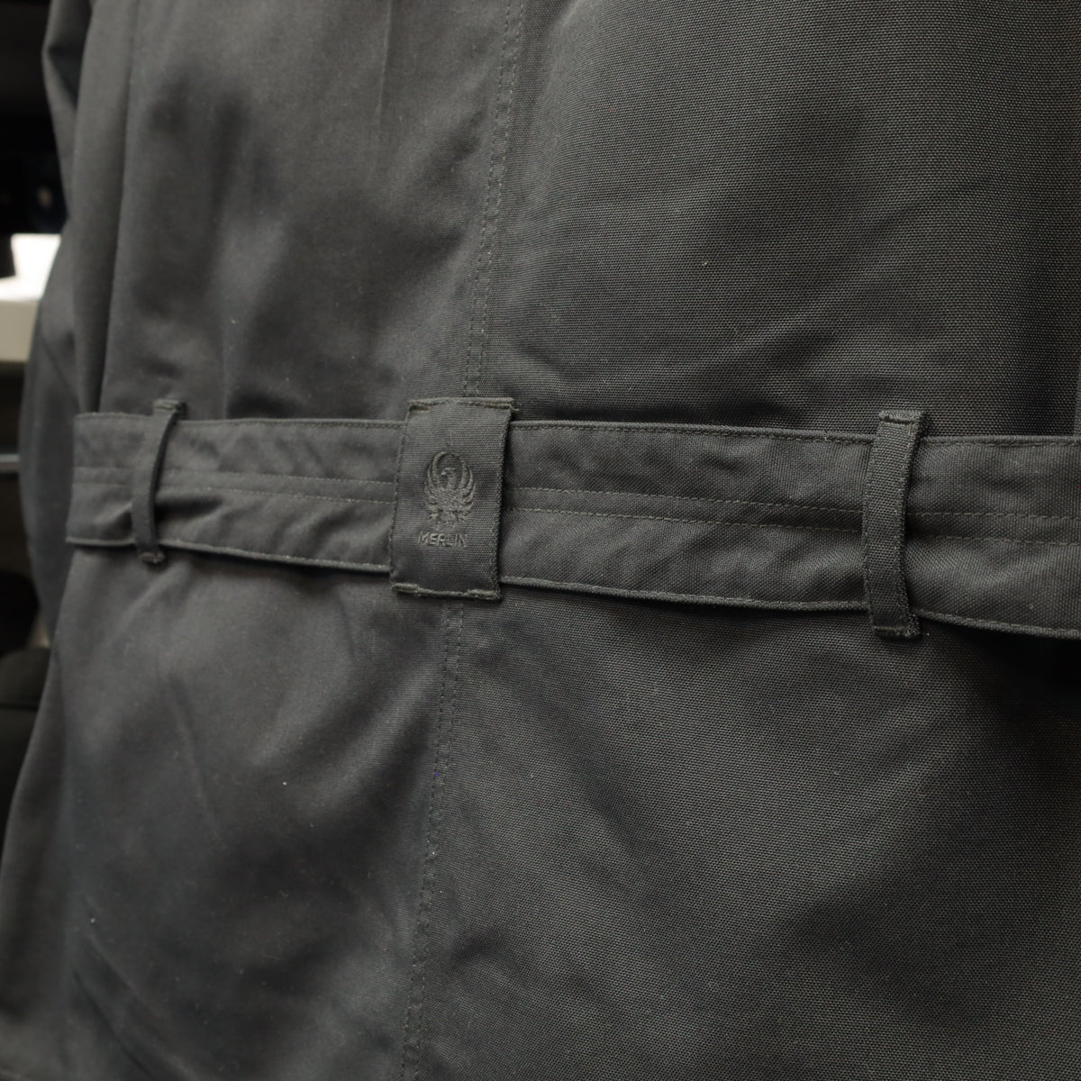 MERLIN マーリン 防水 エコラミネートジャケット ”Burslem Eco Laminated Jacket” 【ブラック】