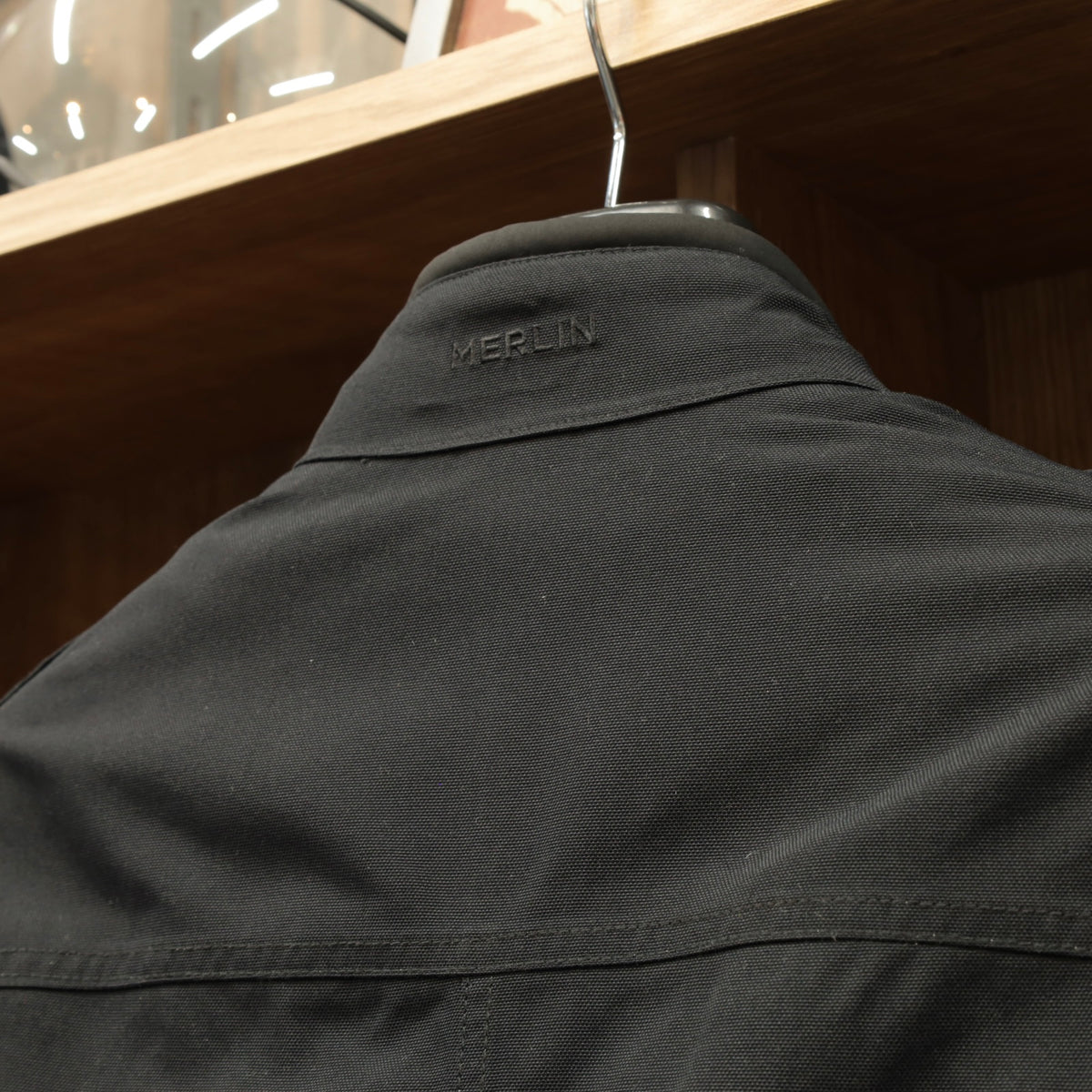 MERLIN マーリン 防水 エコラミネートジャケット ”Burslem Eco Laminated Jacket” 【ブラック】