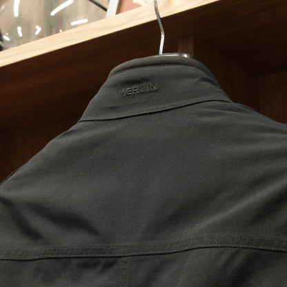 MERLIN マーリン 防水 エコラミネートジャケット ”Burslem Eco Laminated Jacket” 【ブラック】