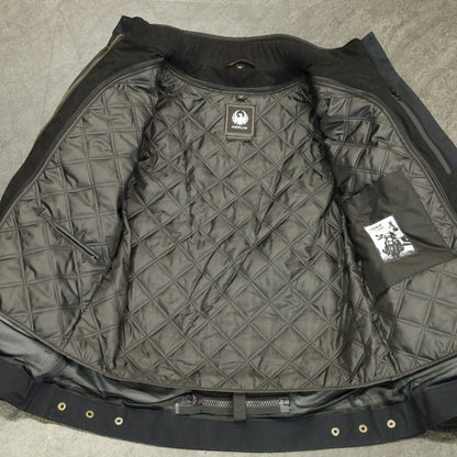 MERLIN マーリン 防水 エコラミネートジャケット ”Burslem Eco Laminated Jacket” 【ブラック】
