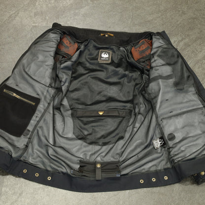 MERLIN マーリン 防水 エコラミネートジャケット ”Burslem Eco Laminated Jacket” 【ブラック】
