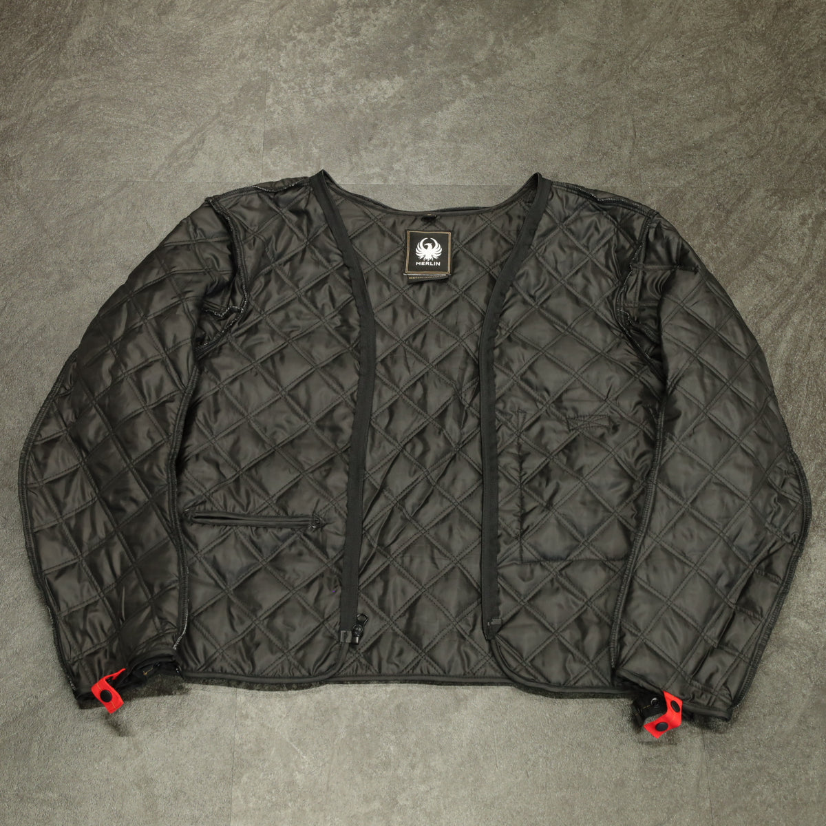 MERLIN マーリン 防水 エコラミネートジャケット ”Burslem Eco Laminated Jacket” 【ブラック】