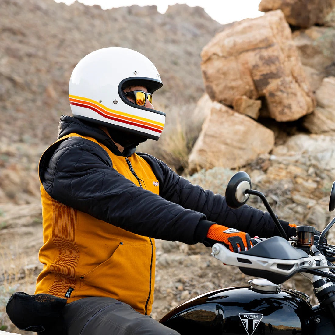 Biltwell ビルトウェル バイク用 サングラス 【レッドミラー】"RAMBLR Sunglasses - Red Mirror"