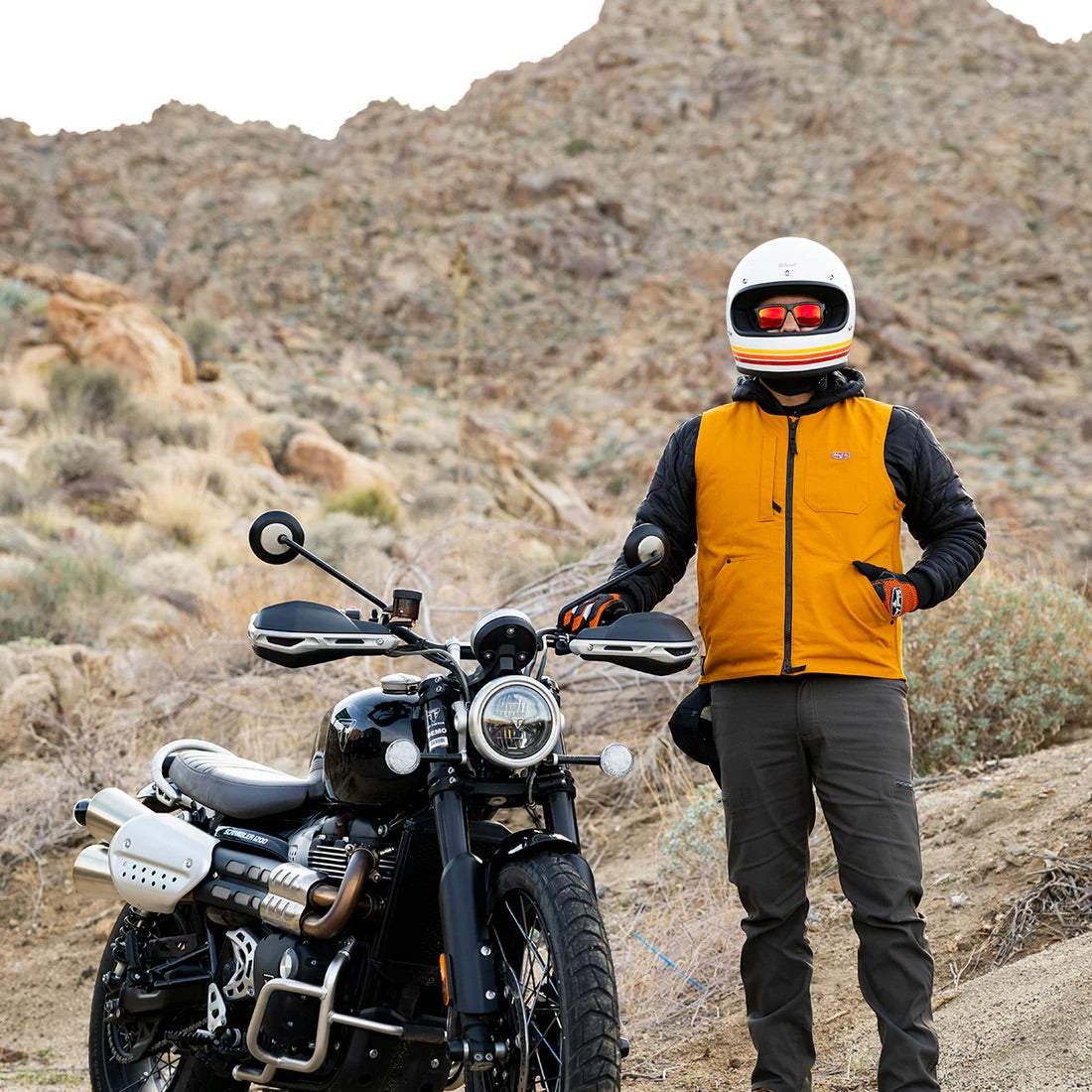 Biltwell ビルトウェル バイク用 サングラス 【レッドミラー】"RAMBLR Sunglasses - Red Mirror"