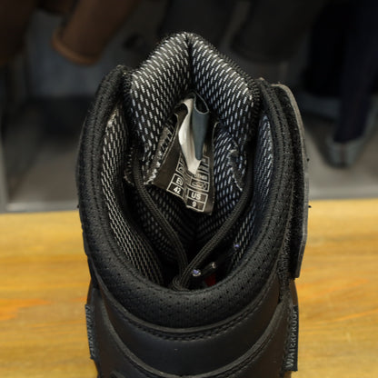 完全防水 レザーショートブーツ  ”Street Waterproof Boot” 【ブラック】