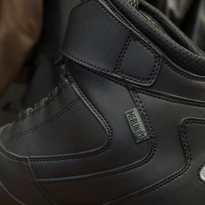 完全防水 レザーショートブーツ  ”Street Waterproof Boot” 【ブラック】