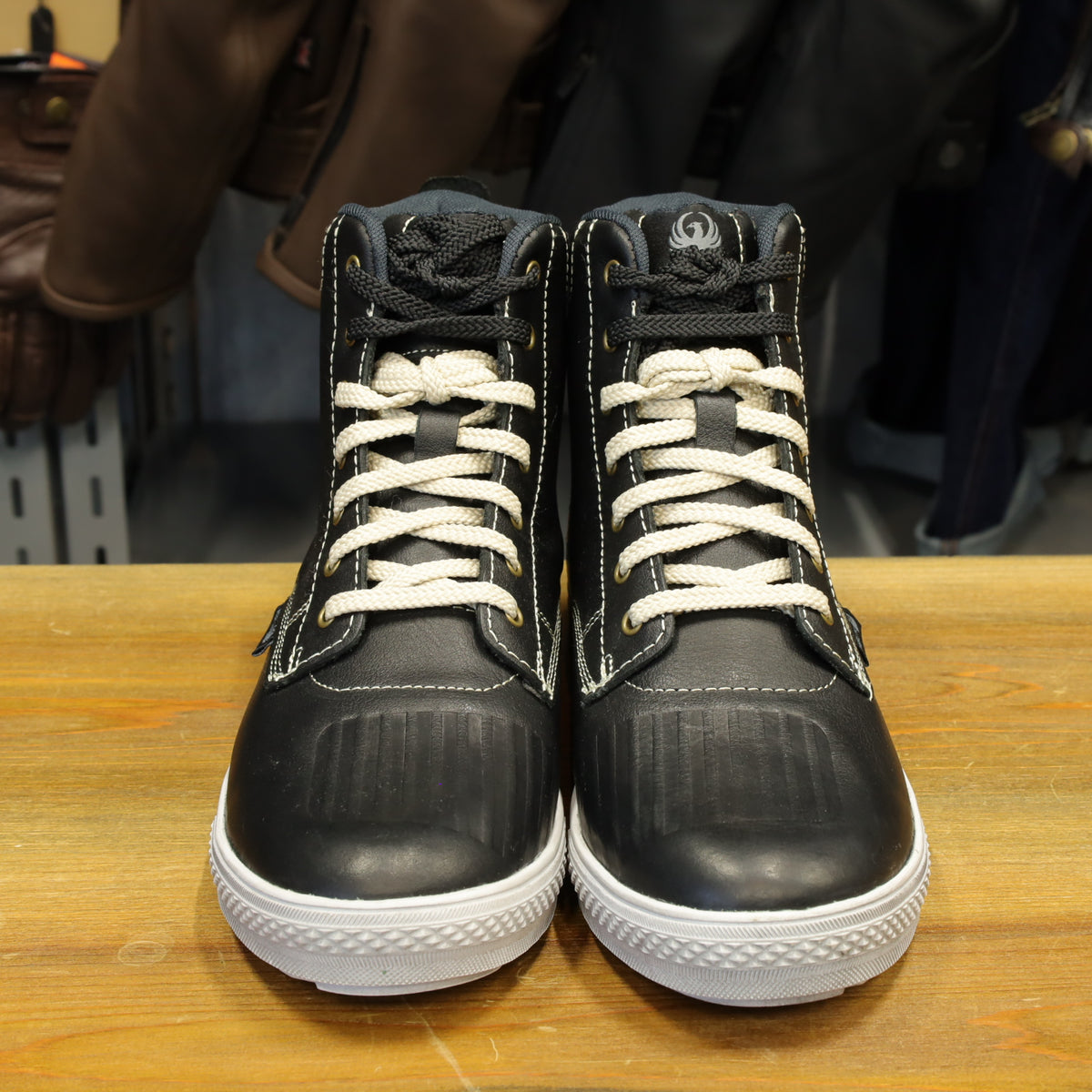 MERLIN マーリン レザーライディングスニーカー 【ブラック】 ”Stretton D3O Heritage Trainer"