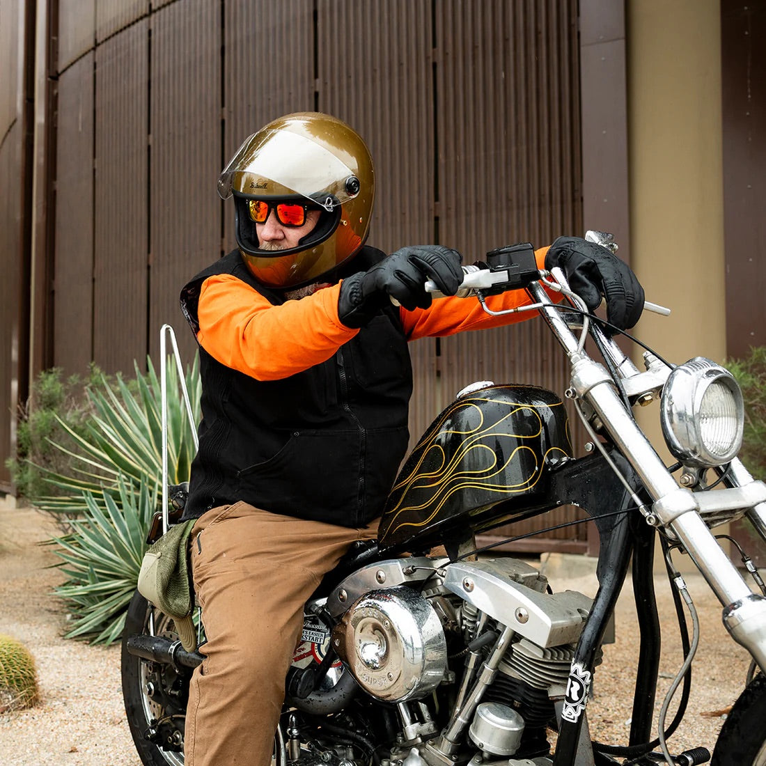 Biltwell ビルトウェル バイク用 サングラス 【レッドミラー】"RAMBLR Sunglasses - Red Mirror"