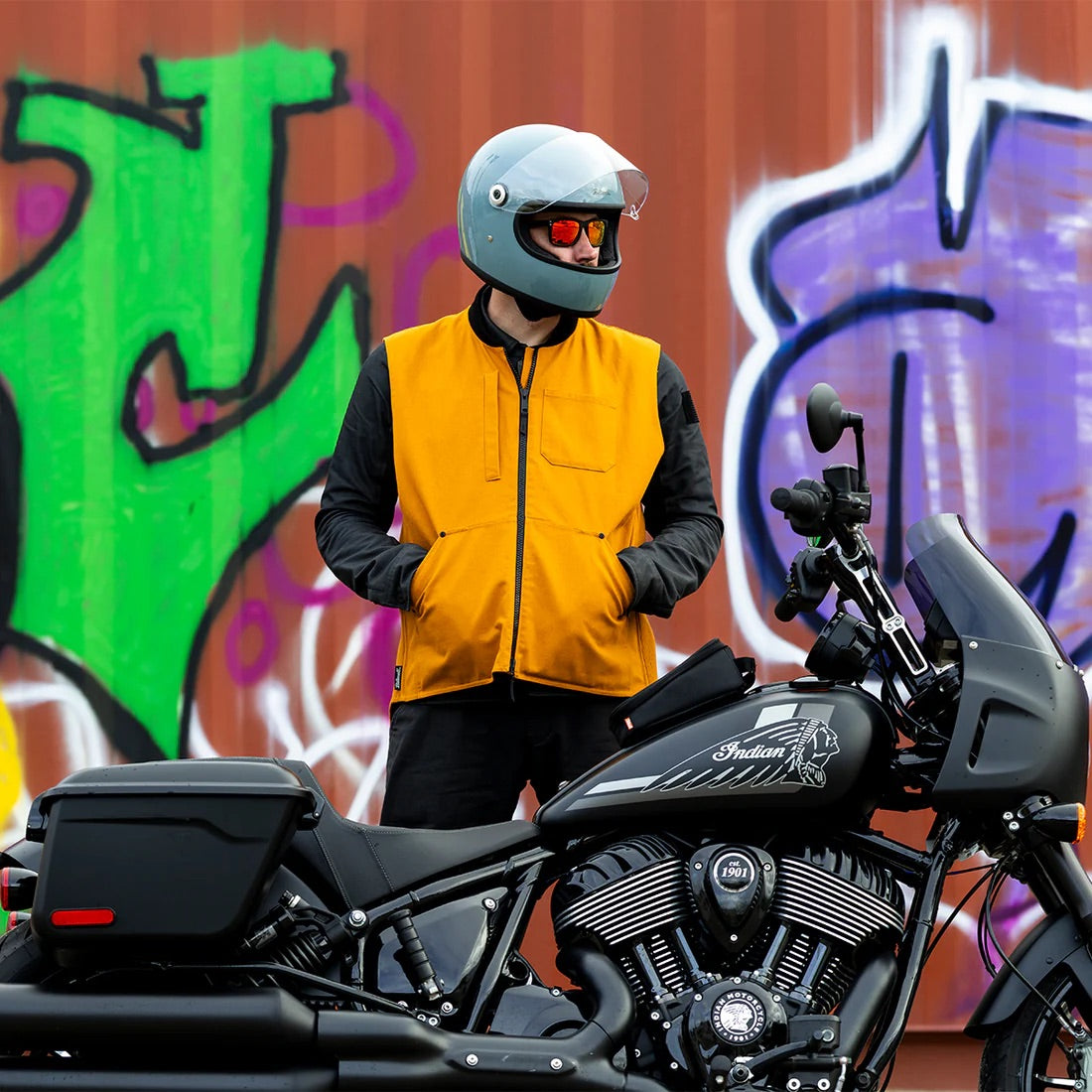 Biltwell ビルトウェル バイク用 サングラス 【レッドミラー】"RAMBLR Sunglasses - Red Mirror"