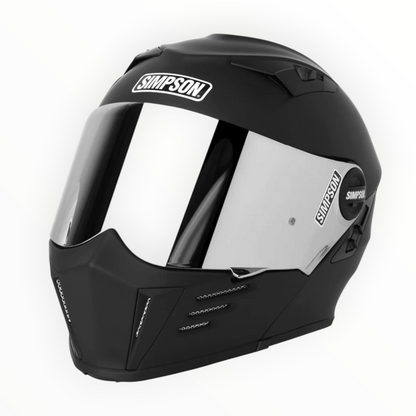 SIMPSON シンプソン ”Darksome"  システムヘルメット Matt Black【装飾品】