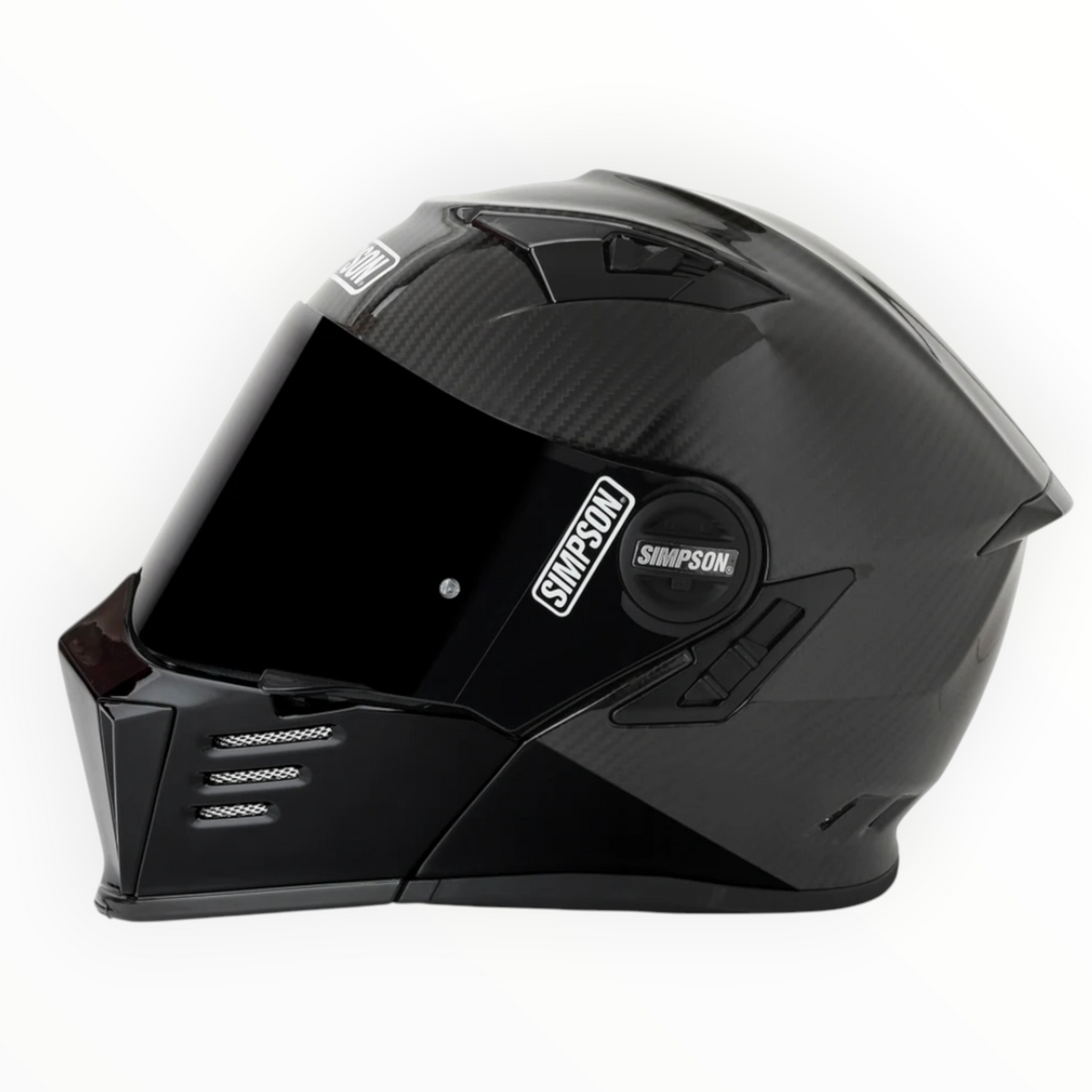 SIMPSON シンプソン ”Darksome"  システムヘルメットCarbon【装飾品】