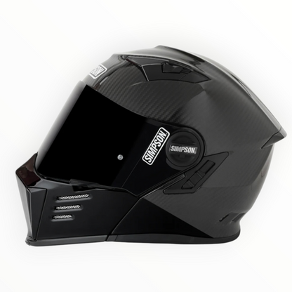 SIMPSON シンプソン ”Darksome"  システムヘルメットCarbon【装飾品】