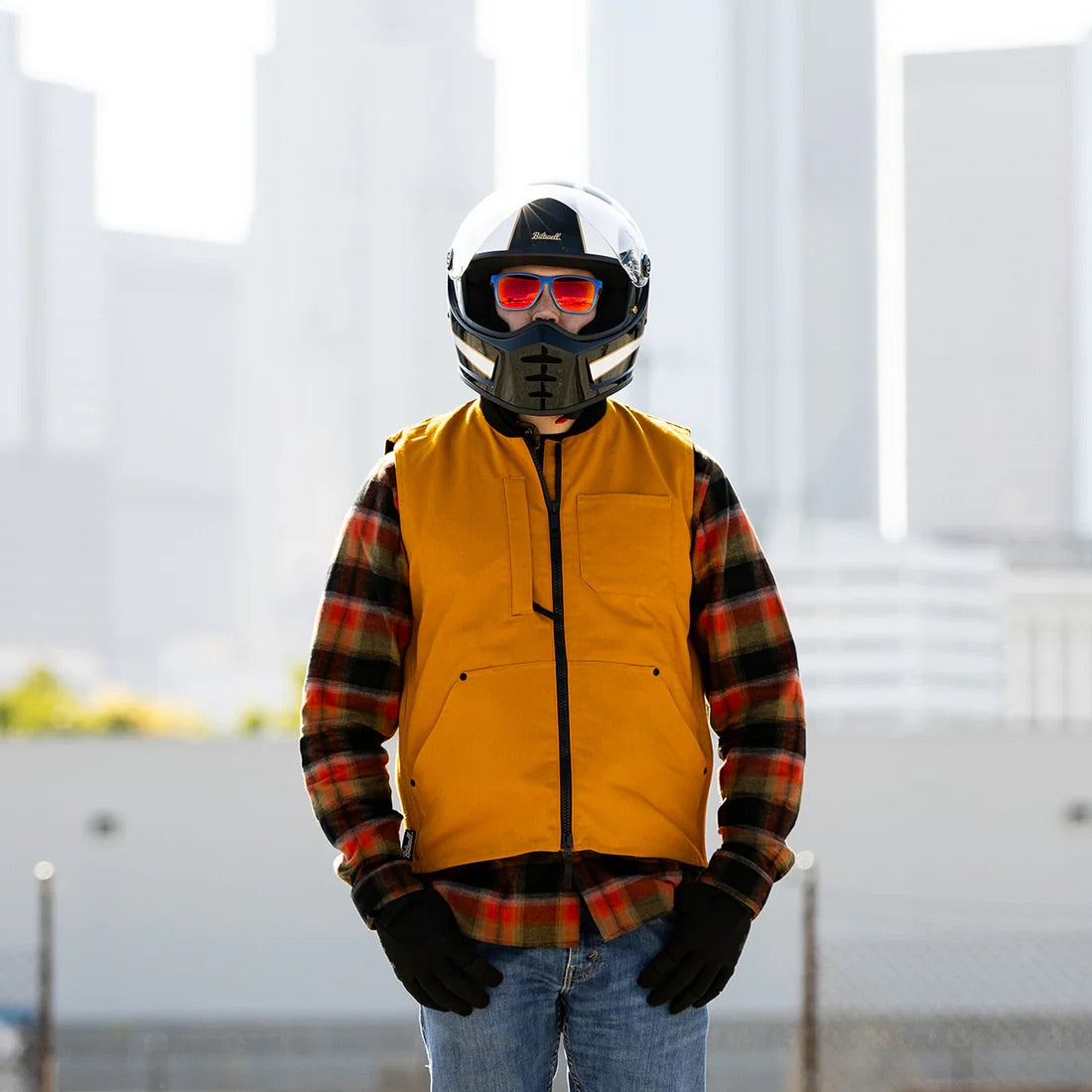 Biltwell ビルトウェル バイク用 サングラス 【レッドミラー】"RAMBLR Sunglasses - Red Mirror"