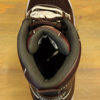 マーリン レザーライディングスニーカー 【ブラウン】 ”Stretton D3O Heritage Trainer"