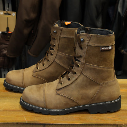 MERLIN マーリン 防水/防寒 レザーライディングブーツ 【ブラウン】Bandit D3O® Waterproof Boot