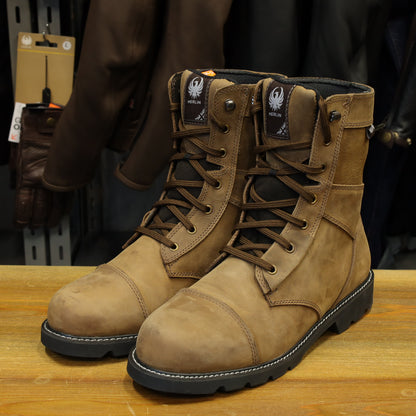 MERLIN マーリン 防水/防寒 レザーライディングブーツ 【ブラウン】Bandit D3O® Waterproof Boot