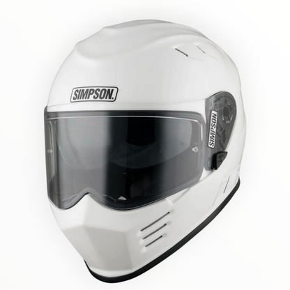 SIMPSON シンプソン ”Venom"  フルフェイスヘルメット White 【装飾品】