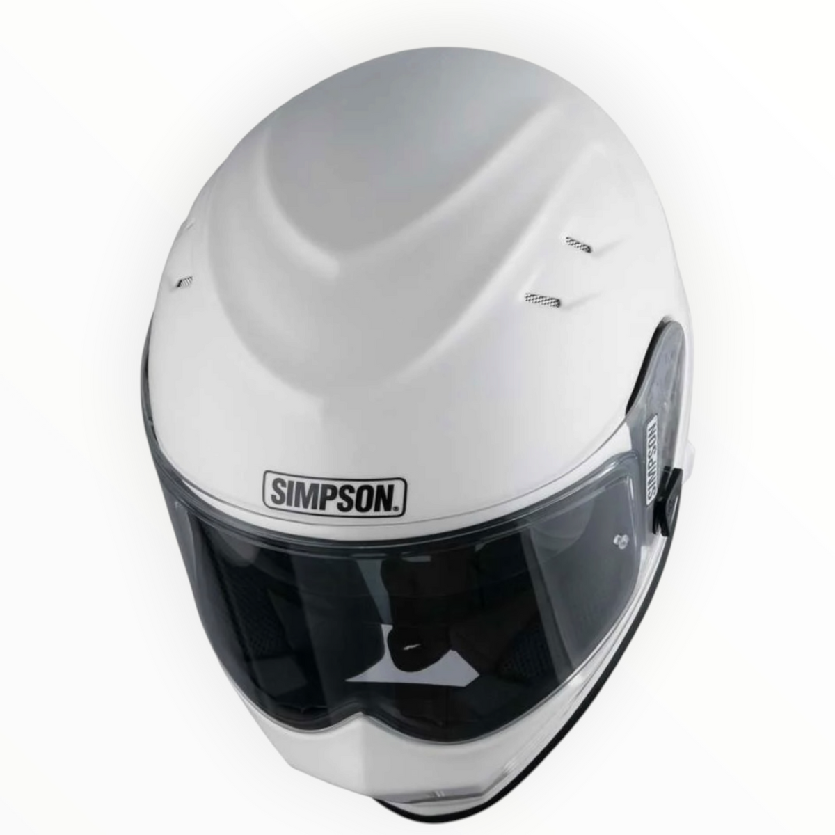 SIMPSON シンプソン ”Venom"  フルフェイスヘルメット White 【装飾品】