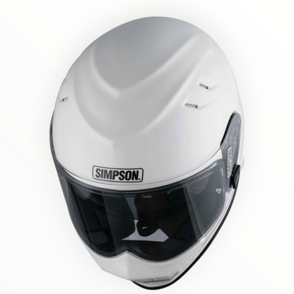 SIMPSON シンプソン ”Venom"  フルフェイスヘルメット White 【装飾品】